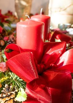 Adventkranz, Kerzen, Stimmung, Weihnachten, Weihnachtsdekoration