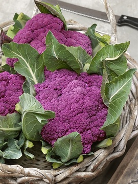 basket, Cauliflower